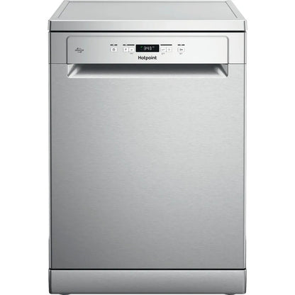 Hotpoint Freestanding Full Size Dishwasher with Rapid Wash Stainless Steel | HP2FFC14BN6XUK
