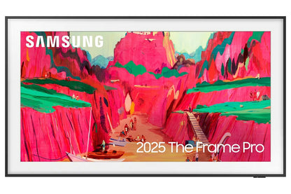 Samsung 65" The Frame Pro Neo QLED 4K AI Smart TV Black | QE65LS03FWUXXU
