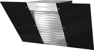 Miele Wall Mounted Cooker Hood W Wing Obsidian Black..X DISPLAY | DA 6096