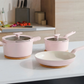 Berghoff LEO 5-piece Cooking Pot Set Balance Rose | 3950719