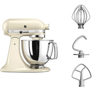 KITCHEN AID MIXER TILT-HEAD 4.8L ARTISAN ALMOND CREAM | 5KSM125BAC