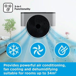 Black & Decker 9000BTU Smart Air Conditioner | BXAC40034GB
