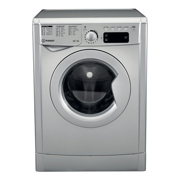 Indesit 8/6kg Washer Dryer Silver | EWDE 861483 S UK