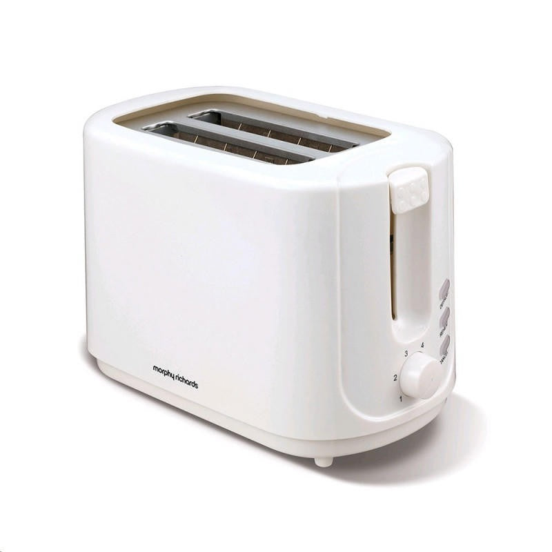 Morphy Richards Essential White 2 Slice Toaster | 980505