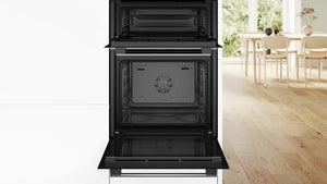 Bosch Series 4 Electric Double Oven Black | MBA533BB3B
