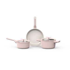 Berghoff LEO 5-piece Cooking Pot Set Balance Rose | 3950719