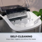 Daewoo Ice Cube Maker Machine 1.2 Litre Tank Self Clean Stainless Steel | 970029