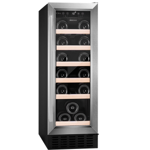 CDA 30cm Freestanding Under-counter Wine Cooler Stainless Steel | CFWC304SS