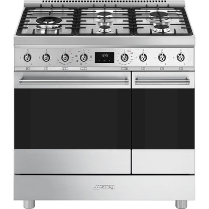 Smeg Range Cooker Classic Stainless Steel | C92GMX2