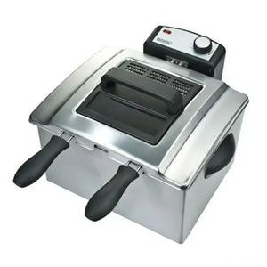 Bourgini Triple Deep Fat Fryer 5L Stainless Steel | 147186