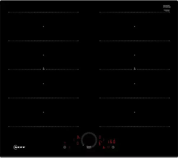 Neff N70 60cm Electric Induction Smart Hob Black | T66FHX4L0