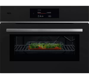 AEG 8000 Series MealAssist Built-in Combination Microwave Matte Black | TK8NK721T