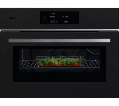 AEG 8000 Series MealAssist Built-in Combination Microwave Matte Black | TK8NK721T