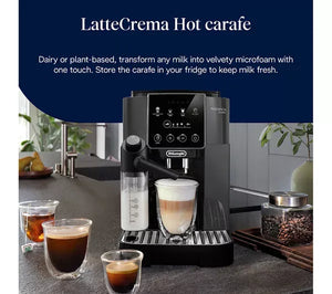 DELONGHI Magnifica Start  Bean to Cup Coffee Machine - Grey & Black | EX-DISPLAY, 1 ONLY | ECAM220.61.GB