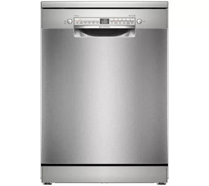 Bosch Series 2 Full-size WiFi-enabled Freestanding Dishwasher Brushed Steel | SMS2HVI06G
