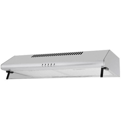 Cata 60cm Top + Back Vented Visor Cooker Hood  | UBVHRV60BK