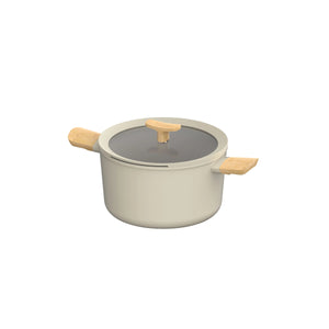 Berghoff LEO 7-piece Cooking Pot Set Balance Cream | 3950720