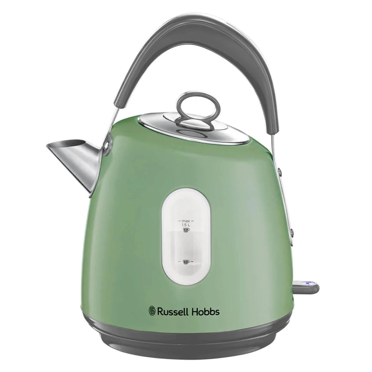 Russell Hobbs Stylevia Traditional Kettle - Sage Green | 28134