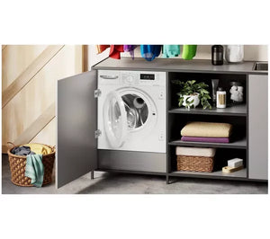 Bosch Series 4 Integrated 8 kg Washer Dryer White | WKD28260GB