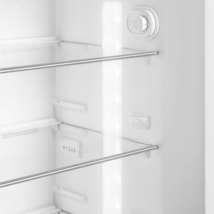 Smeg 70/30 Fridge Freezer Cream (LEFT HINGE) |  FAB30LCR5UK