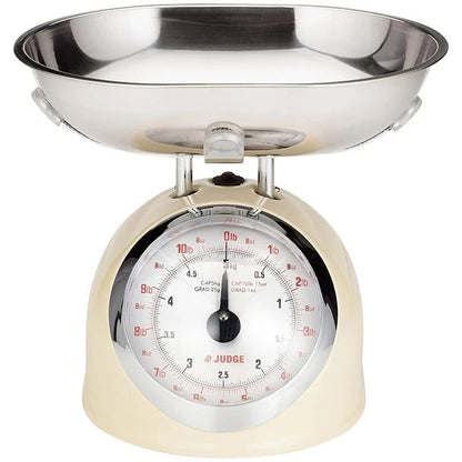 Judge Kitchen TC346 5.0kg Traditional Scale Cream | TC345