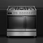 Fisher & Paykel 90cm Range Cooker with Gas Top in Stainless Steel | OR90L7DBGFX2