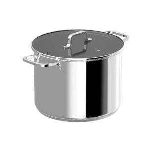 Berghoff Covered Stockpot Helix 28x25cm Stainless Steel | 1315166