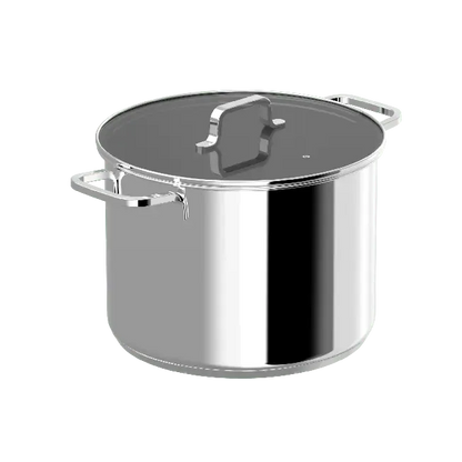 Berghoff Covered Stockpot Helix 28x25cm Stainless Steel | 1315166