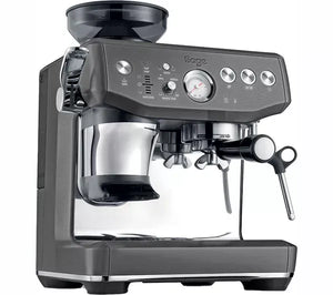 Sage the Barista Express Impress Bean to Cup Coffee Machine Black Stainless Steel | SES876BST