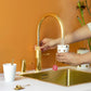 Quooker PRO3 Fusion Round Gold | 3FRGLD