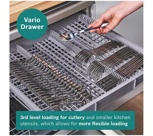 Bosch Series 2 Full-size WiFi-enabled Freestanding Dishwasher Brushed Steel | SMS2HVI06G