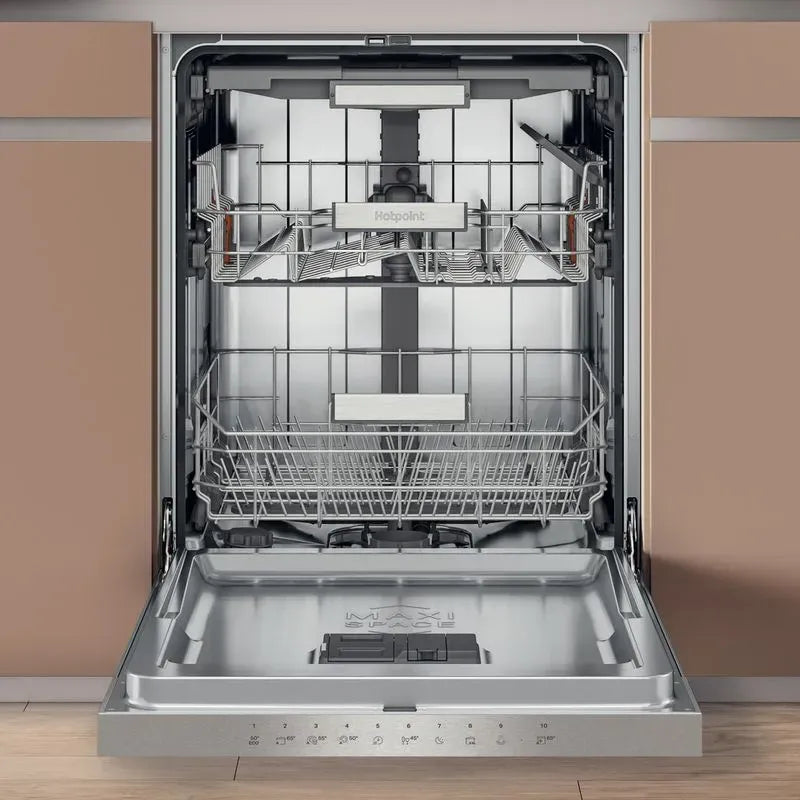 Hotpoint MaxiSpace Semi  Integrated 60cm Dishwasher with 3rd Rack | H5PC15M6