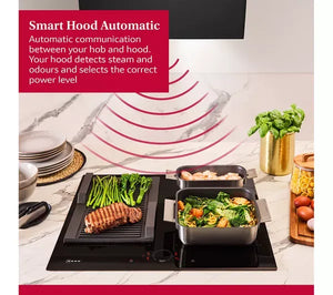 Neff N70 60cm Electric Induction Smart Hob Black | T66FHX4L0