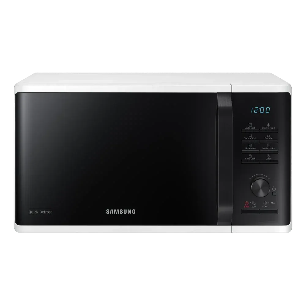 Samsung 23 Litre Freestanding Microwave 800W  - White | MS23K3523AW/EU