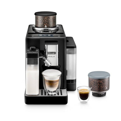 De'Longhi Rivelia Bean to Cup Coffee Machine Onyx Black | EXAM440.55.B