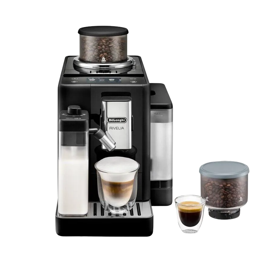 De'Longhi Rivelia Bean to Cup Coffee Machine Onyx Black | EXAM440.55.B