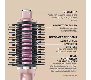 Shark Glossi 2-in-1 Hot Tool and Air Glosser Lychee | HT302UKPK