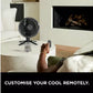 Shark FlexBreeze Pro Mist Indoor & Outdoor Fan & Outdoor Misting System Grey | FA300UK