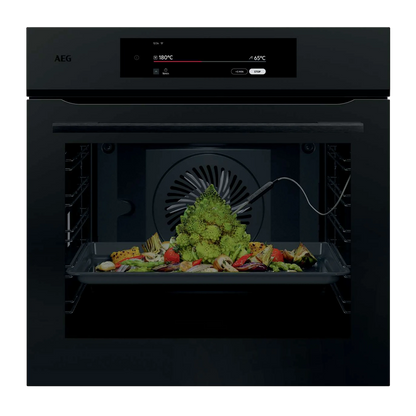 AEG 9000 ProAssist Black Electric Oven | NBT9P831AT