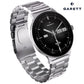 Garett Quantum Men's Smartwatch | QUANTUM SILVER STEEL