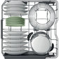 Hotpoint MaxiSpace Integrated Full Size Dishwasher with 3rd Rack | H5PC15M6