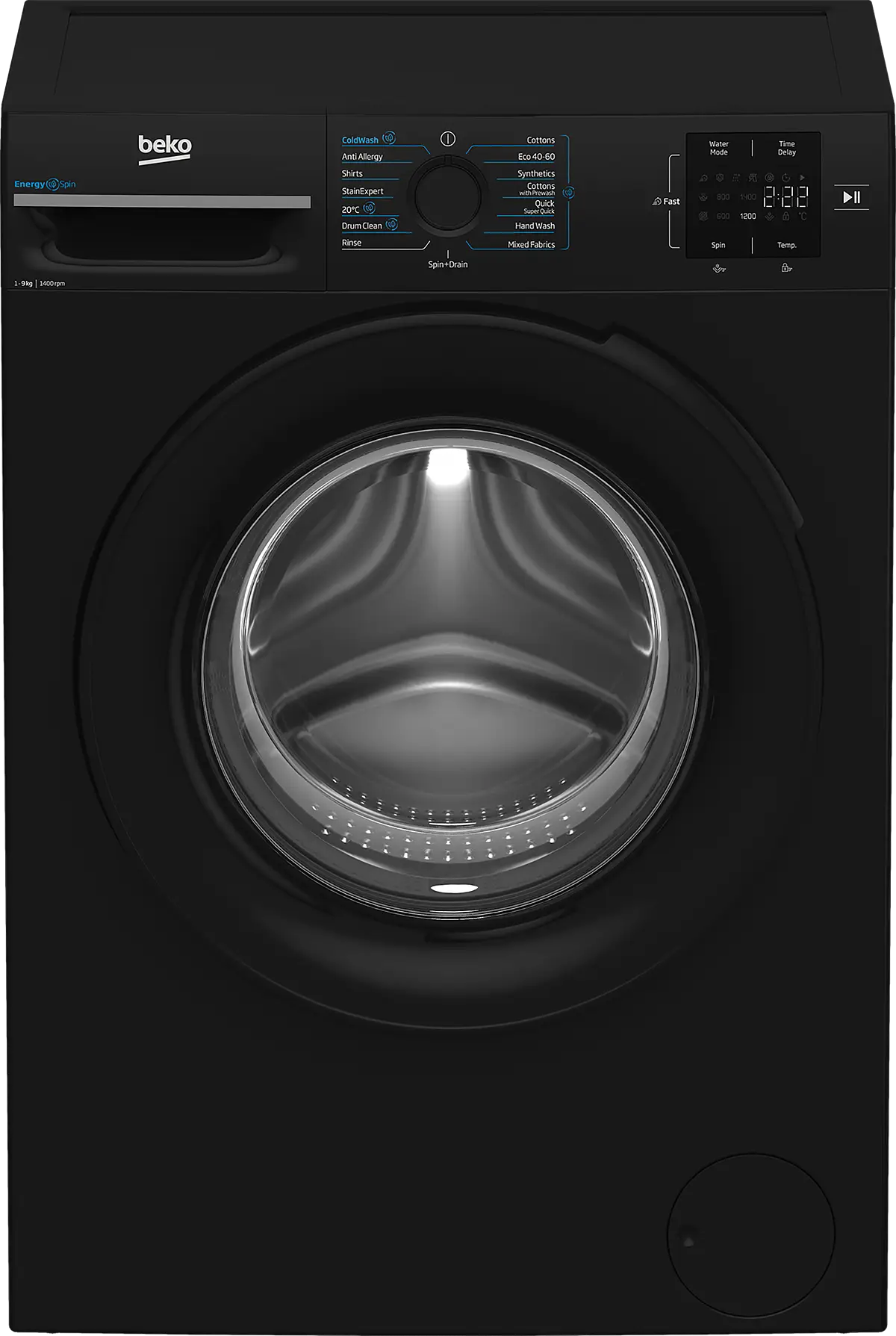 Beko 9kg 1400 Spin Washing Machine Black 9kg | BM3WT3941B