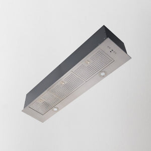 Luxair Canopy Extractor Hood 120cm Stainless Steel | LA-120-CAN-BR-SS