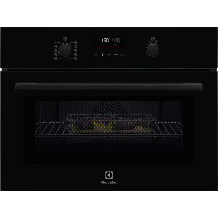 Electrolux Compact Multifunction Oven with Microwave Black | EVLDE46GK