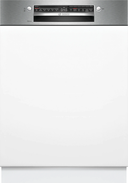 Bosch Series 2 Semi-Integrated Dishwasher Brushed Steel | SMI2HTS06G