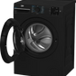 Beko 9kg 1400 Spin Washing Machine Black 9kg | BM3WT3941B