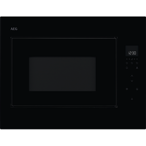 AEG Built-in Compact Solo Microwave Black 26l | OB6SM261UB