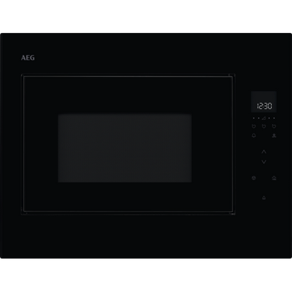AEG Built-in Compact Solo Microwave Black 26l | OB6SM261UB