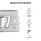Kenwood Titanium Chef Baker Stand Mixer | KVC65.001WH