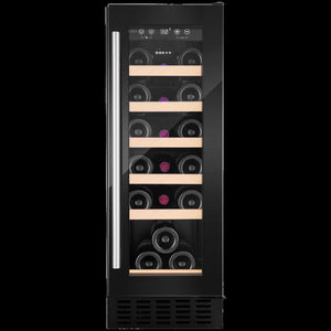 CDA 30cm Freestanding Under-counter Wine Cooler Black | CFWC304BL